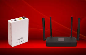 Turbine a banda larga com ONU Fastt10 e roteador HUAWEI AX3S